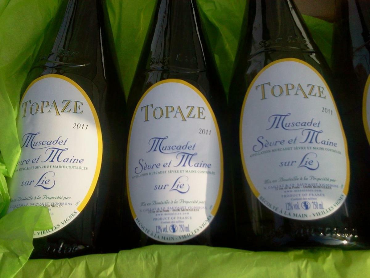 Topaze Sejour Chez Le Vigneron Monnieres  외부 사진